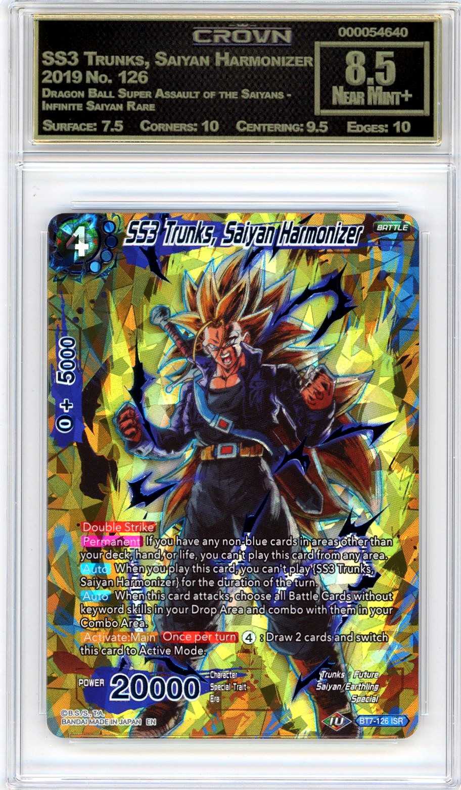 SS3 Trunks, Saiyan Harmonizer