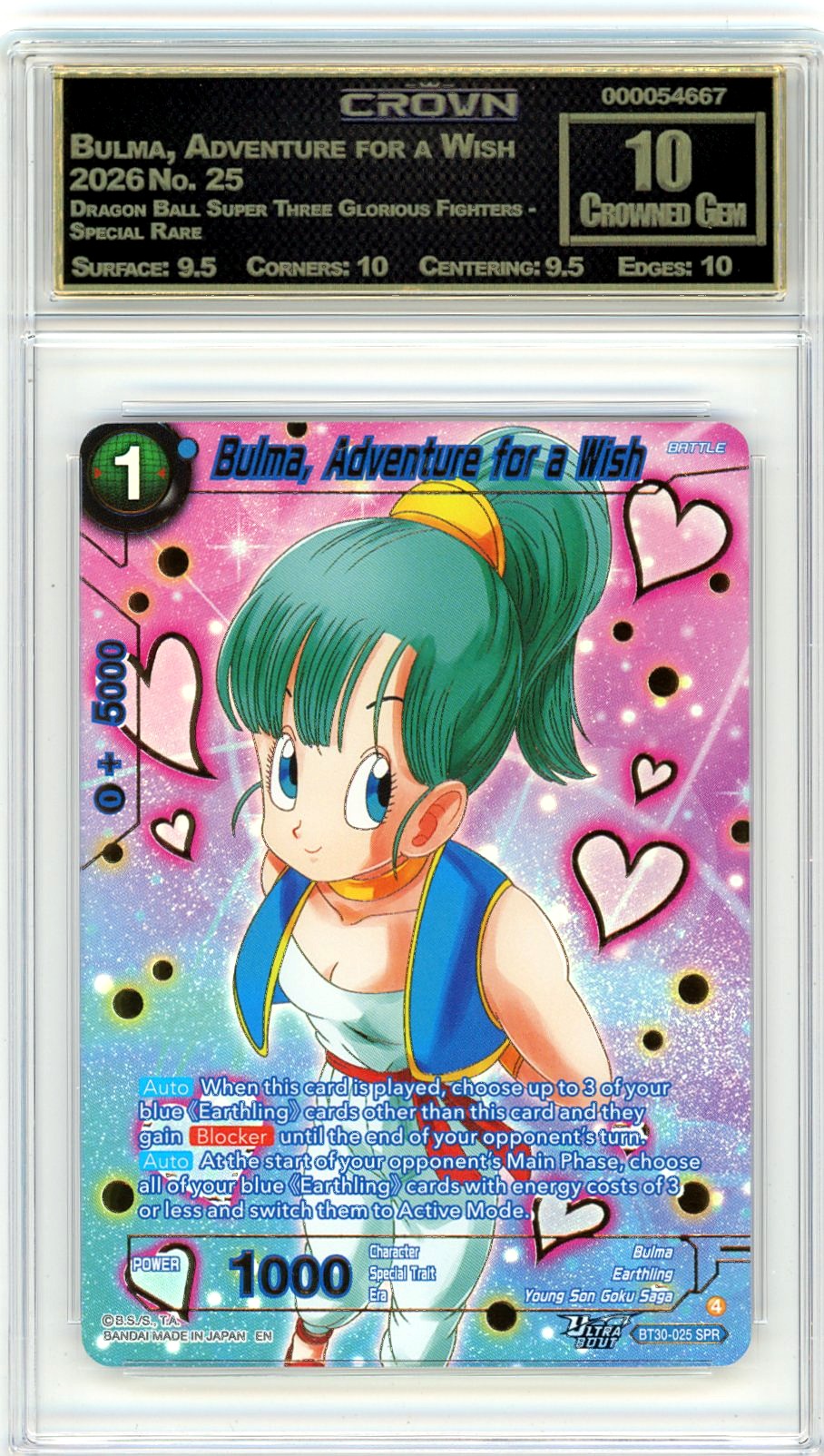 Bulma, Adventure for a Wish