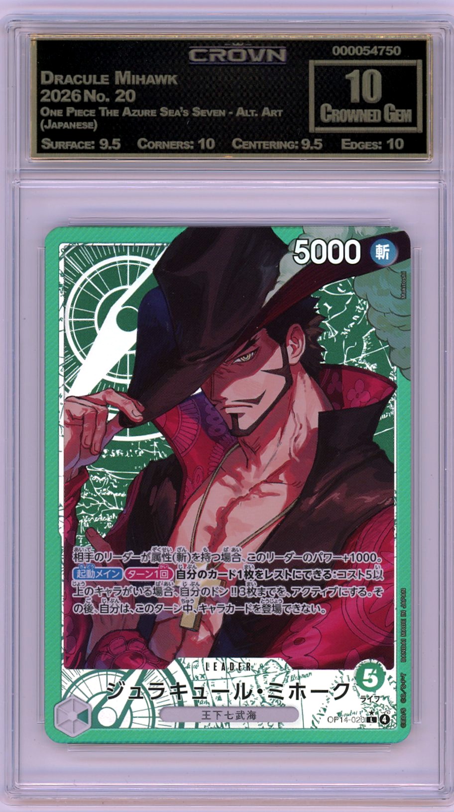 Dracule Mihawk