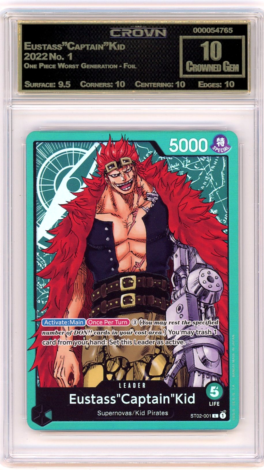 Eustass"Captain"Kid