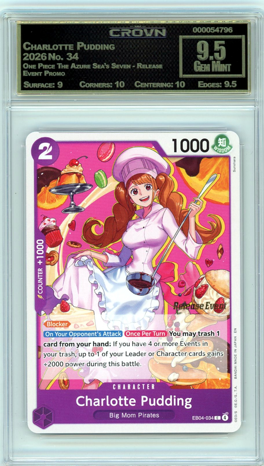 Charlotte Pudding