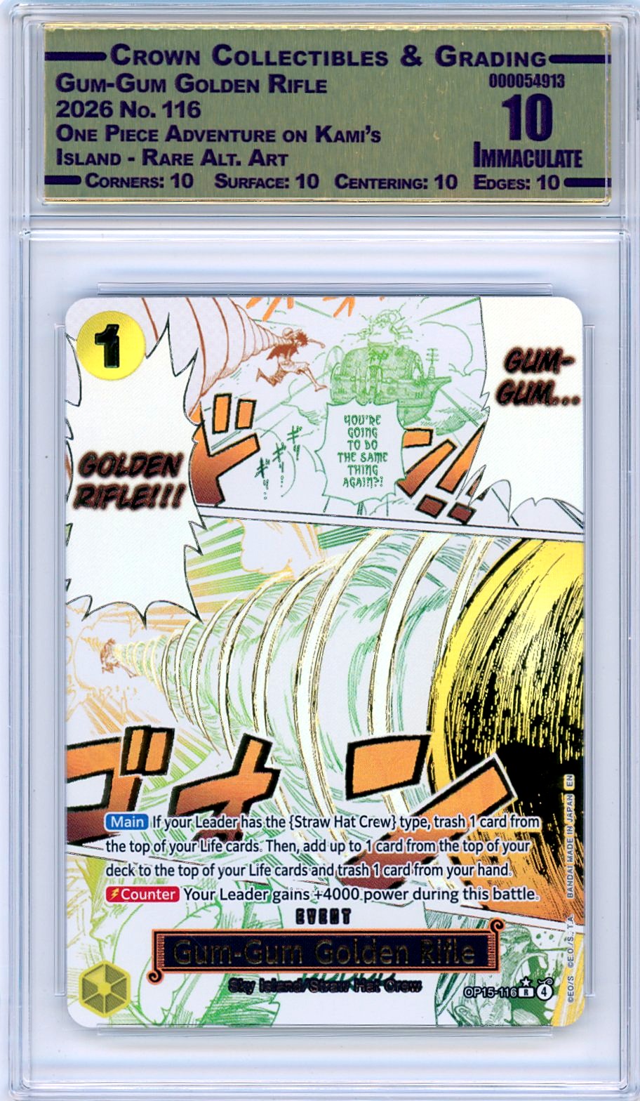 Gum-Gum Golden Rifle