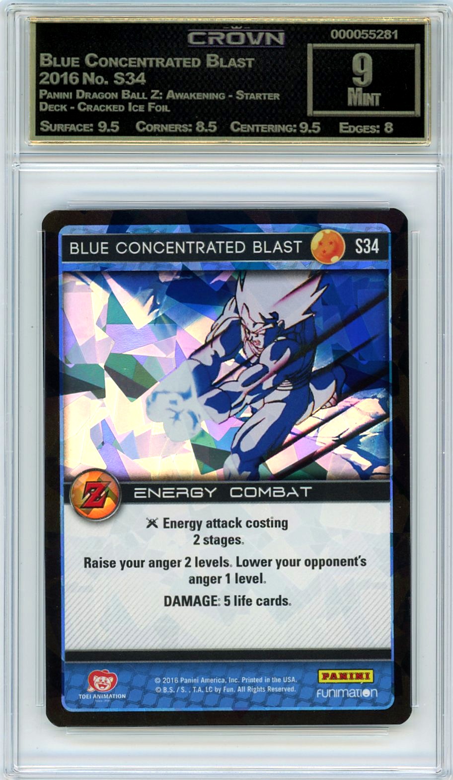 Blue Concentrated Blast
