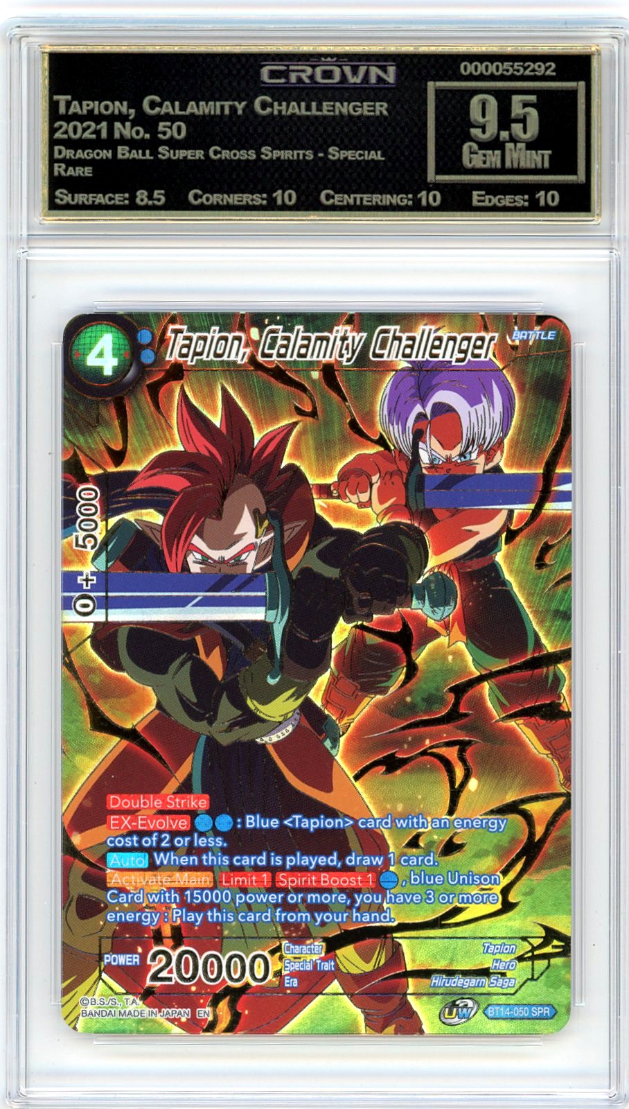 Tapion, Calamity Challenger