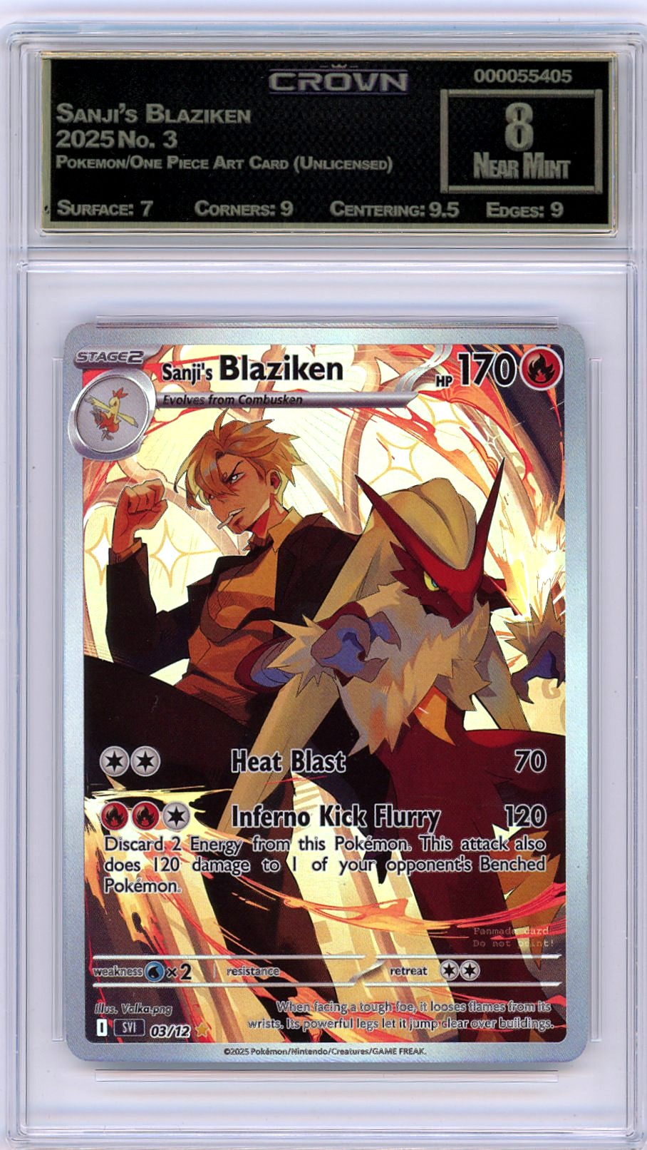 Sanji's Blaziken