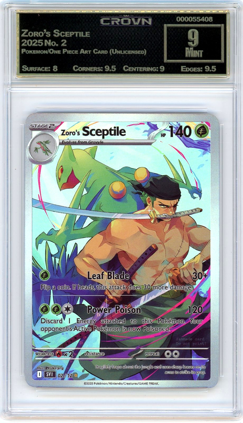 Zoro's Sceptile