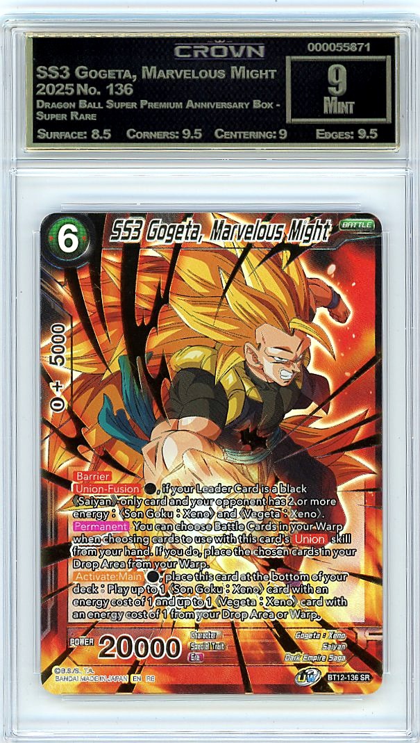 SS3 Gogeta, Marvelous Might