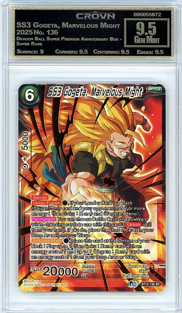 SS3 Gogeta, Marvelous Might