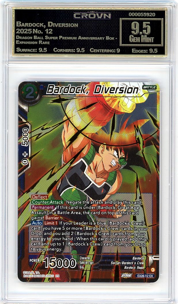 Bardock, Diversion