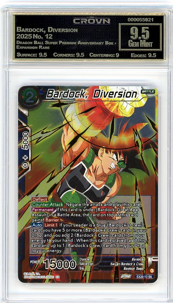 Bardock, Diversion