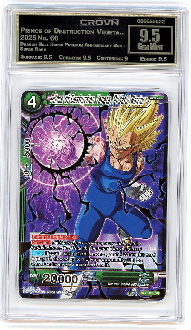 Prince of Destruction Vegeta..