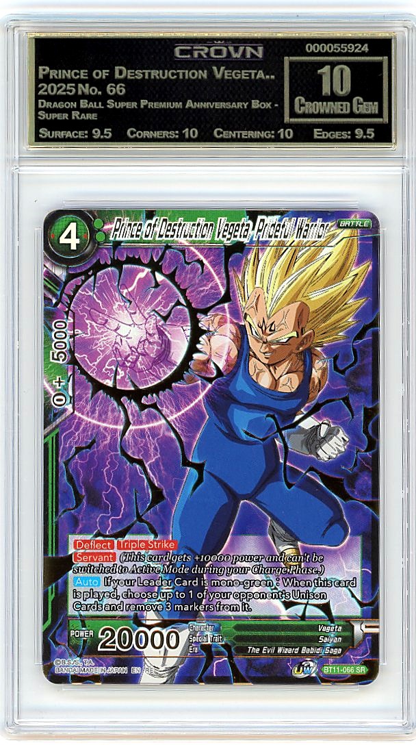 Prince of Destruction Vegeta..