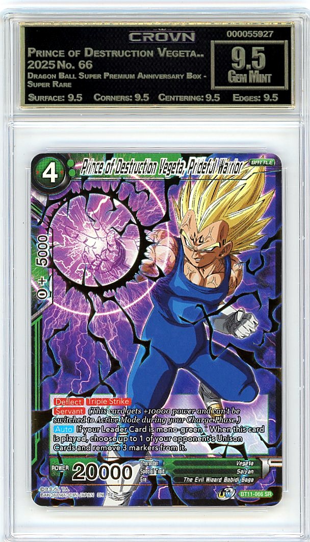 Prince of Destruction Vegeta..