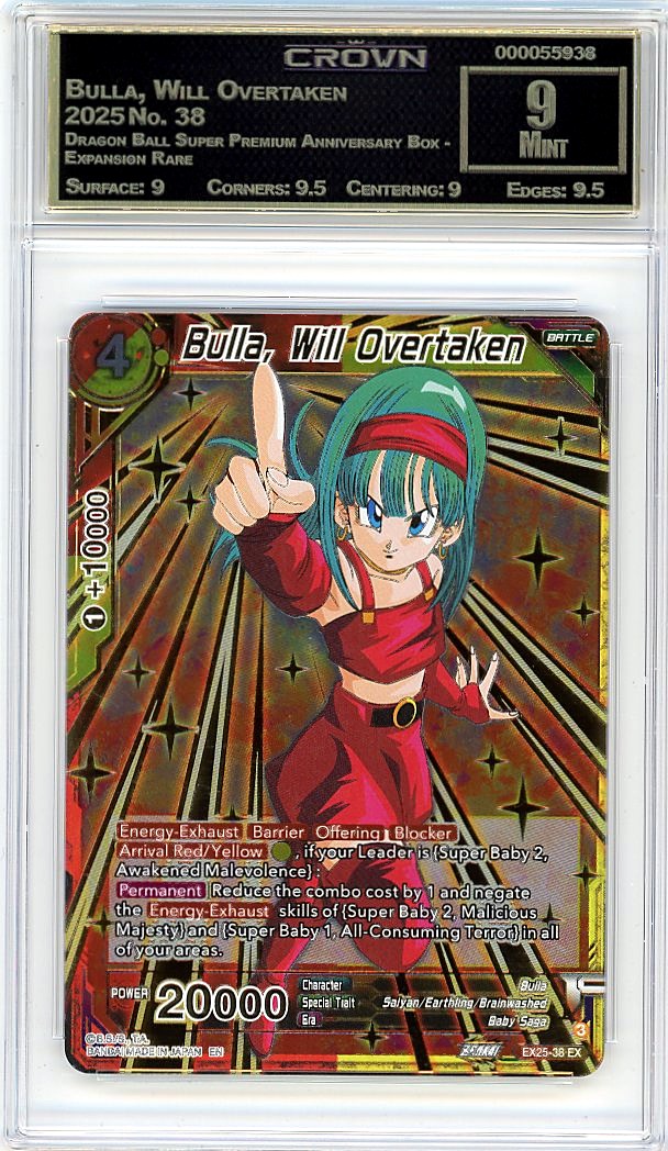 Bulla, Will Overtaken