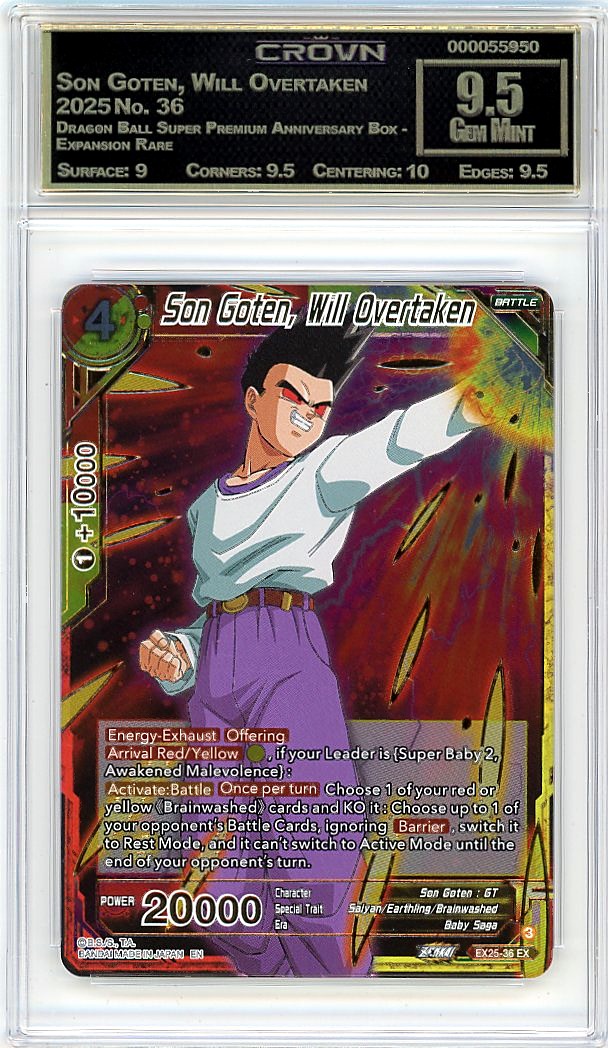 Son Goten, Will Overtaken