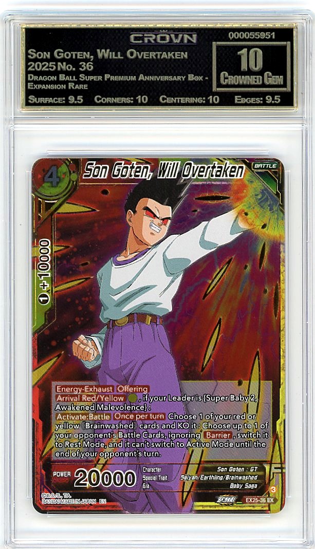Son Goten, Will Overtaken