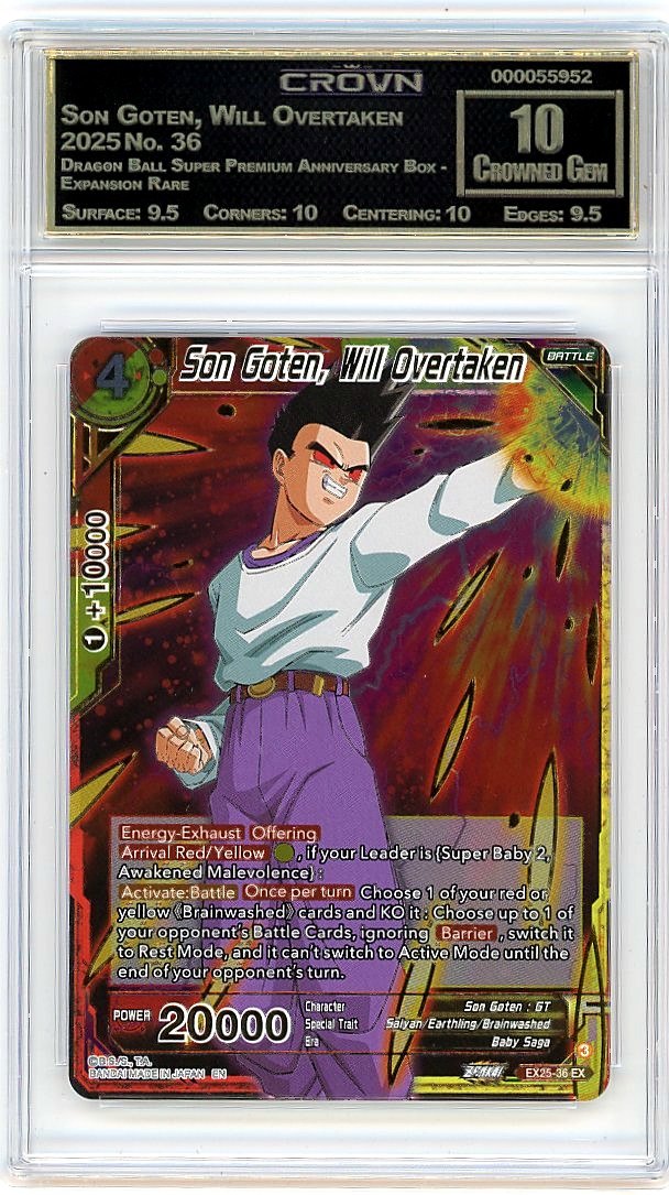 Son Goten, Will Overtaken
