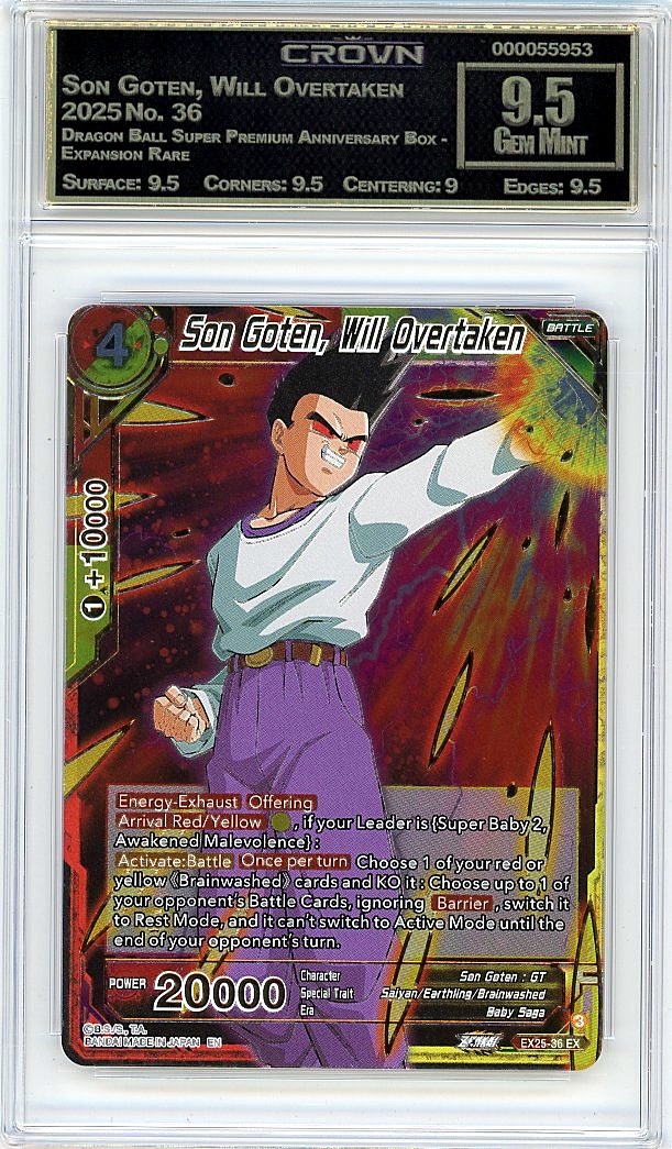 Son Goten, Will Overtaken