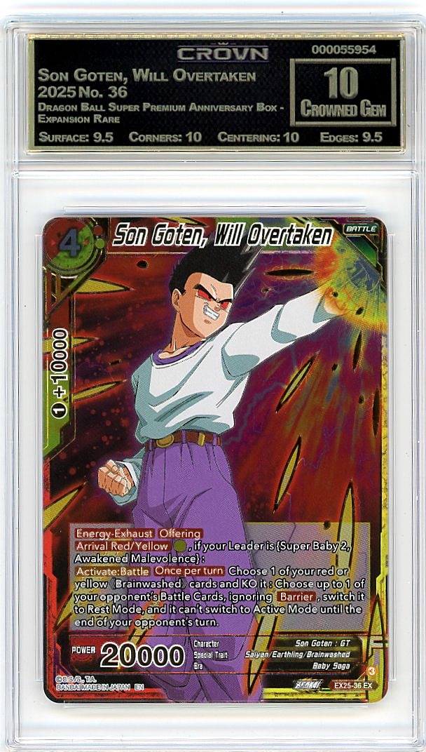 Son Goten, Will Overtaken