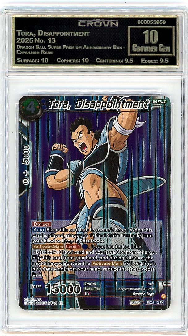 Tora, Disappointment