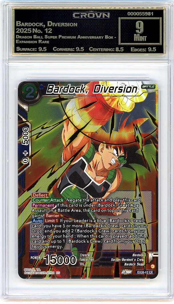 Bardock, Diversion