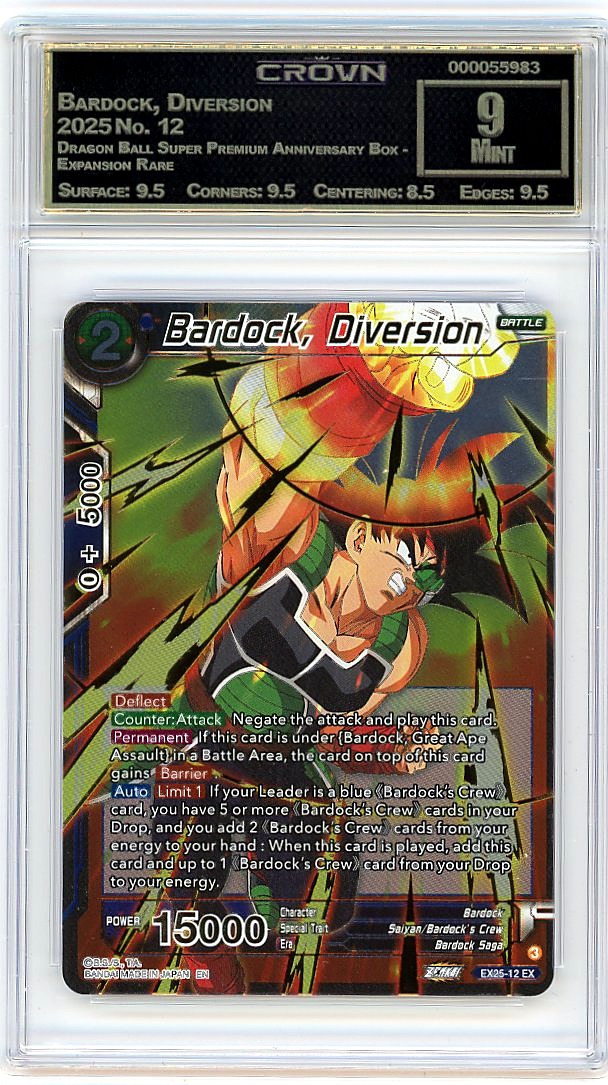 Bardock, Diversion