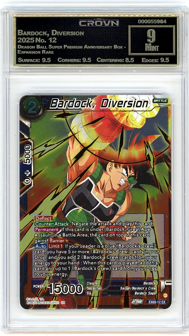 Bardock, Diversion