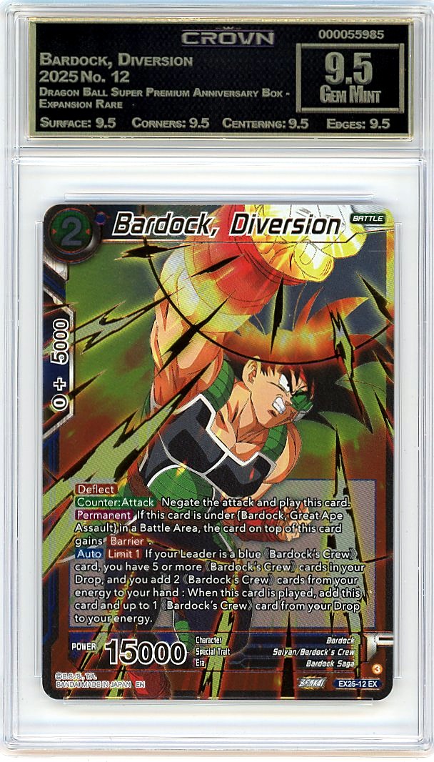 Bardock, Diversion