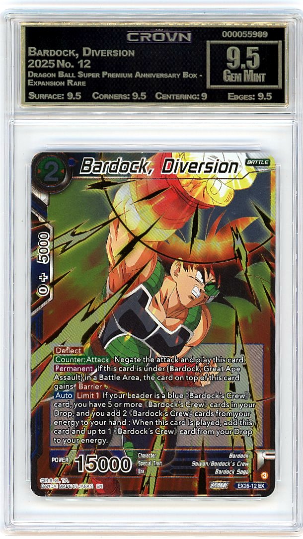 Bardock, Diversion