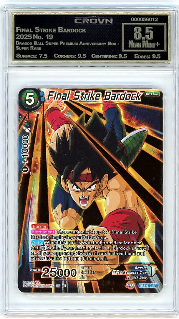 Final Strike Bardock