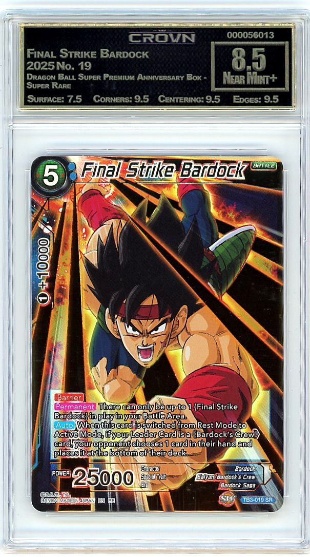 Final Strike Bardock