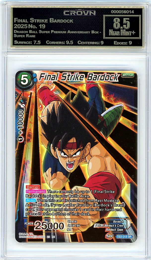 Final Strike Bardock