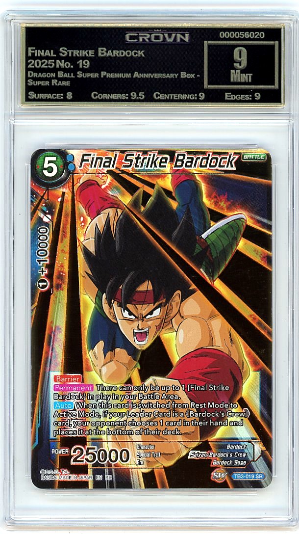 Final Strike Bardock