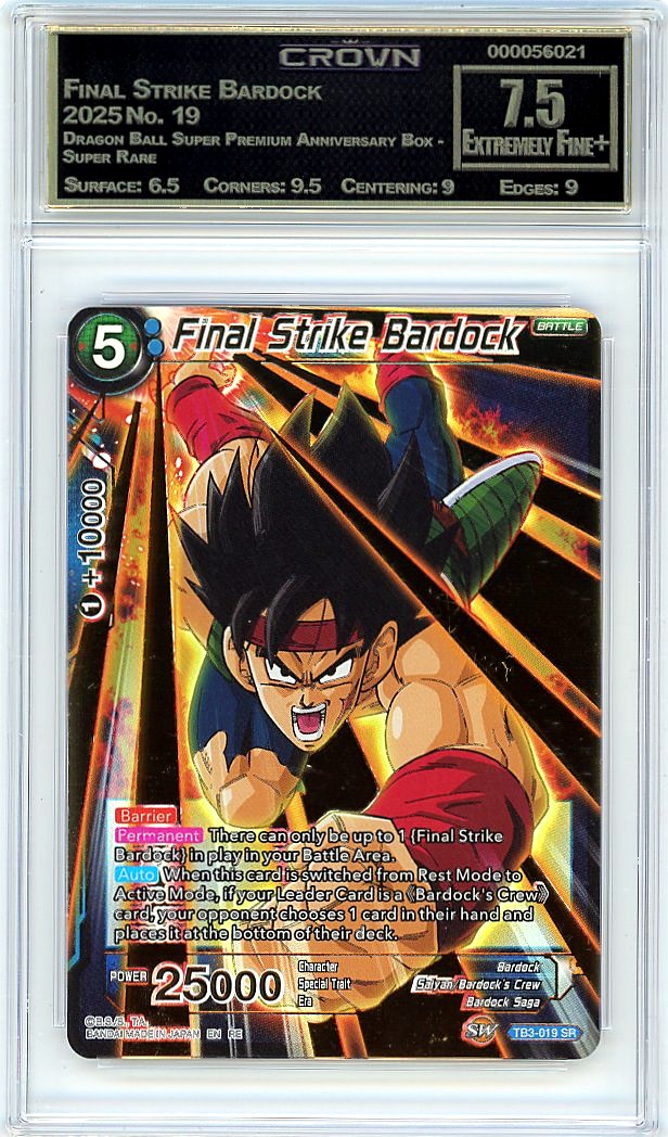 Final Strike Bardock