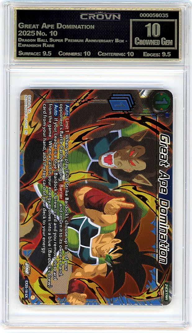 Great Ape Domination