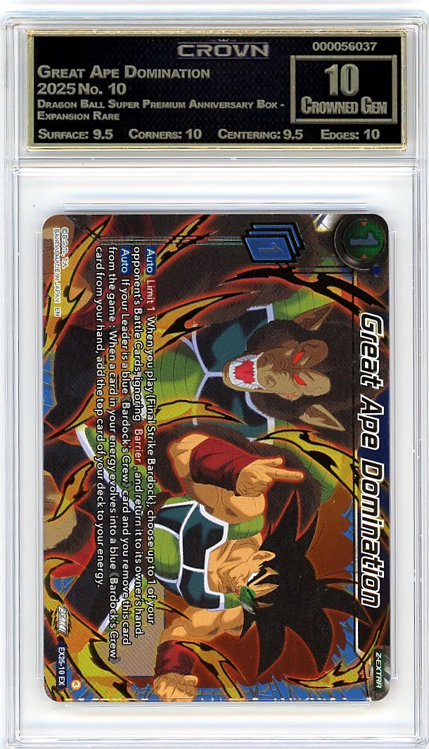 Great Ape Domination