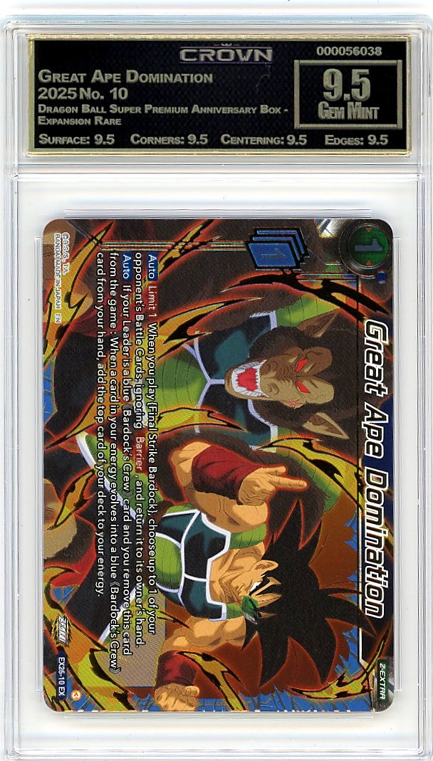 Great Ape Domination