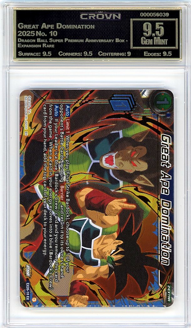 Great Ape Domination
