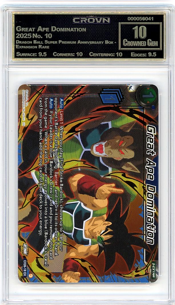 Great Ape Domination
