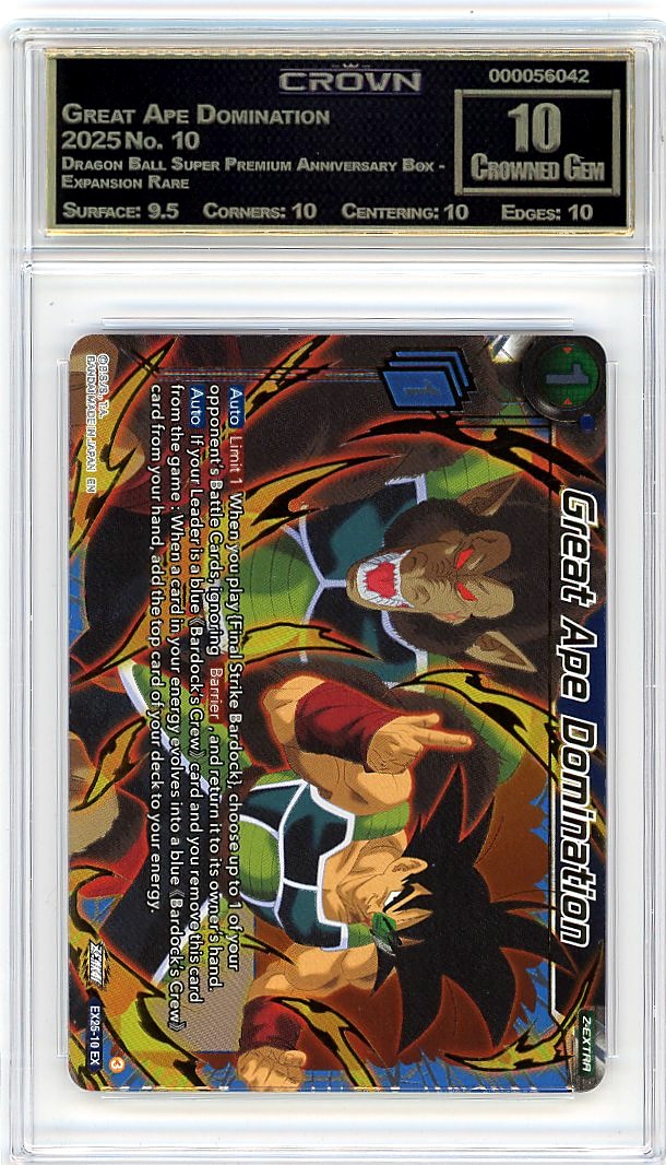 Great Ape Domination