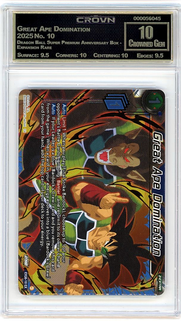 Great Ape Domination