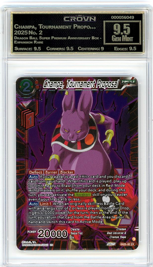 Champa, Tournament Propo…