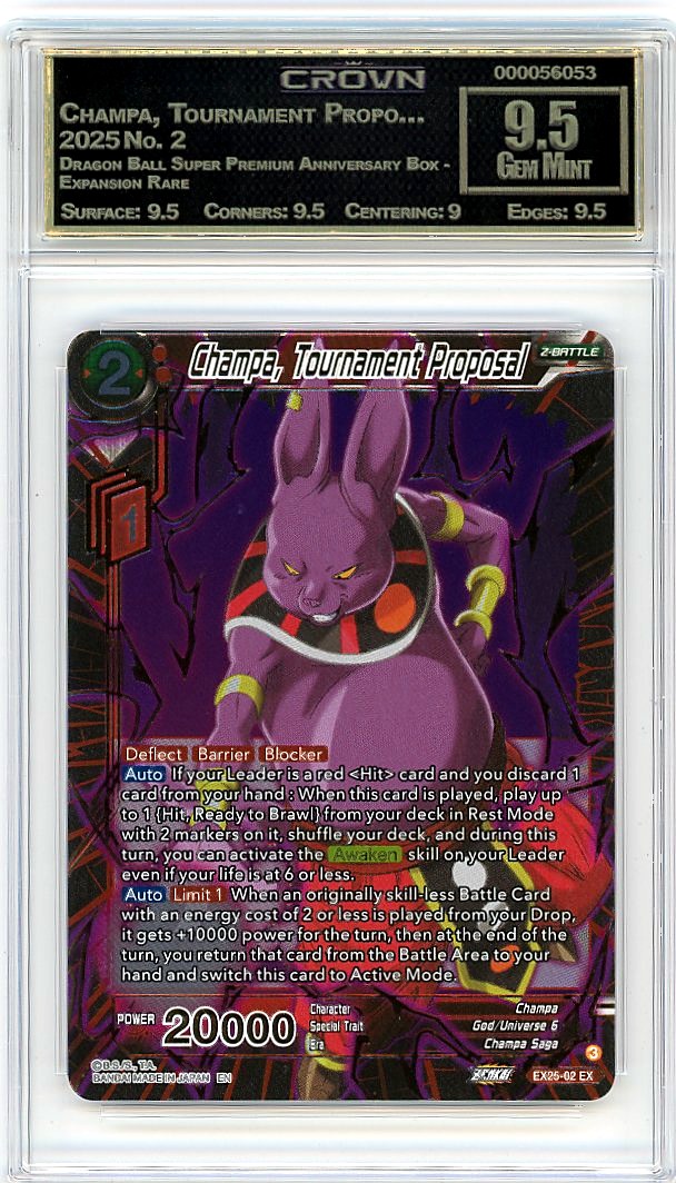 Champa, Tournament Propo…