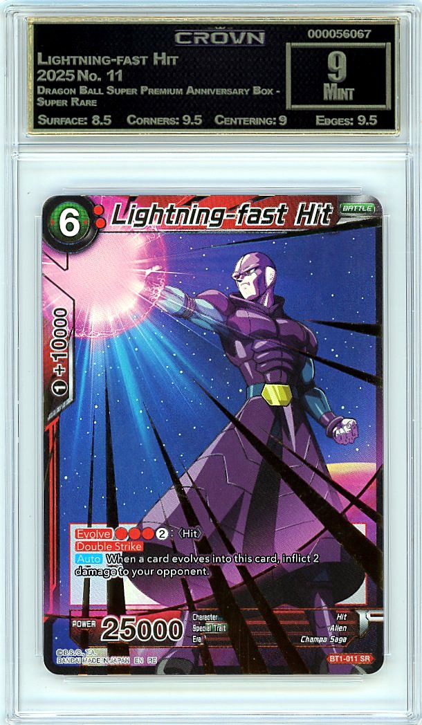 Lightning-fast Hit