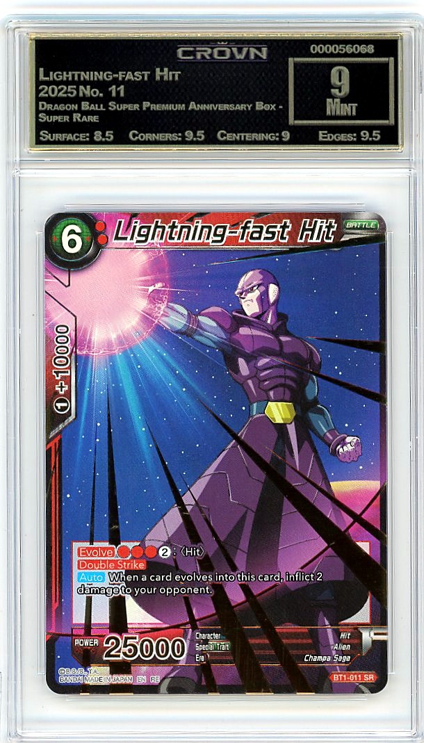 Lightning-fast Hit