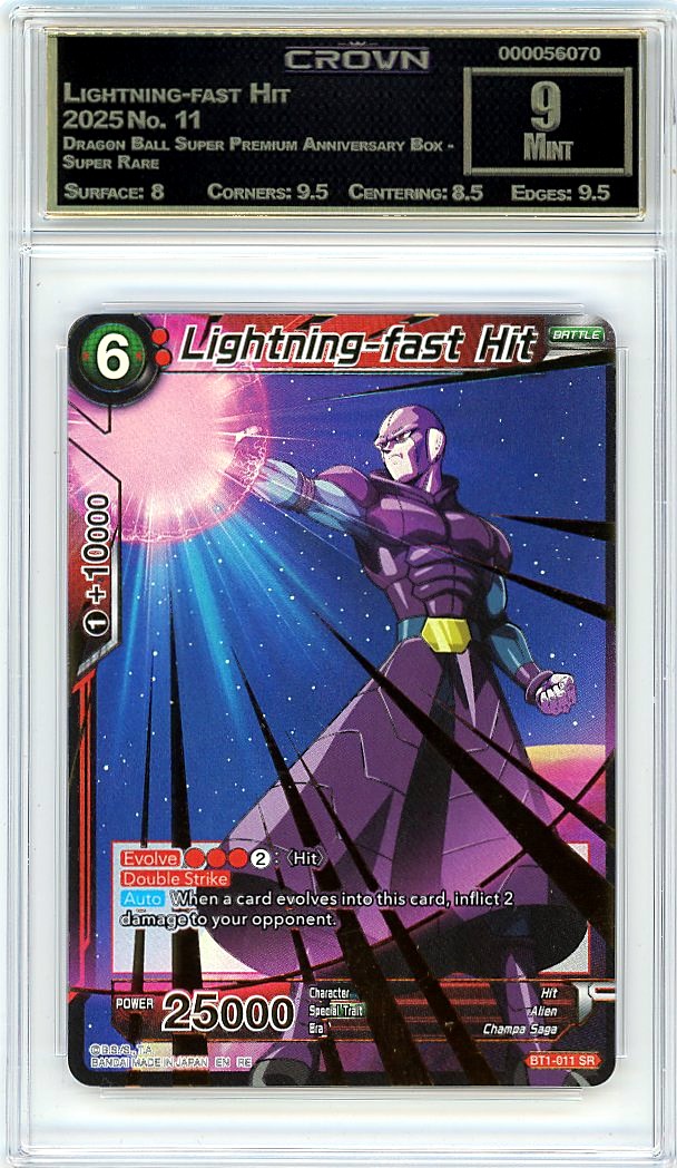 Lightning-fast Hit