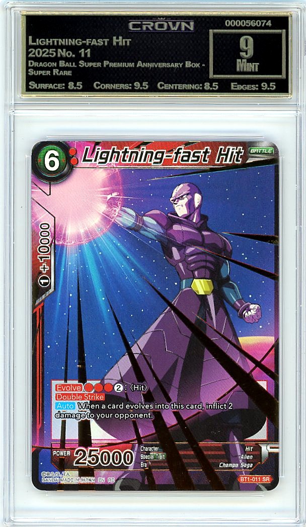 Lightning-fast Hit
