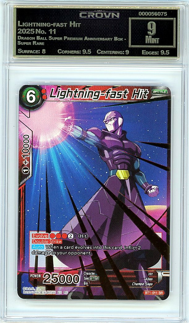 Lightning-fast Hit