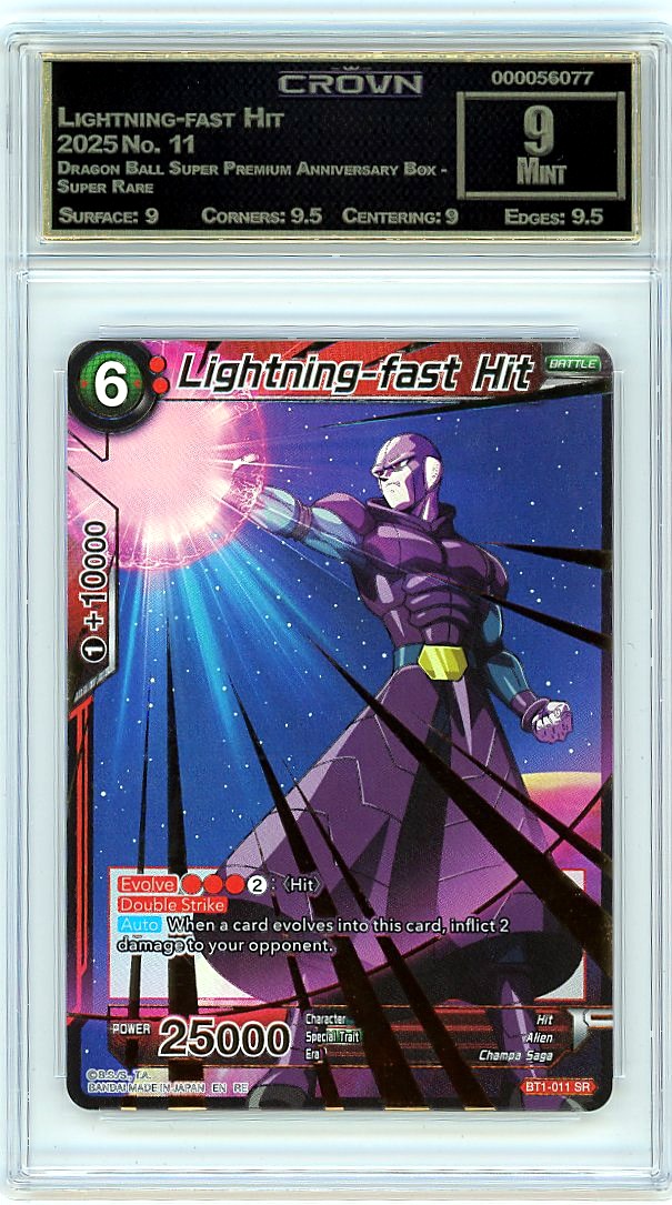 Lightning-fast Hit