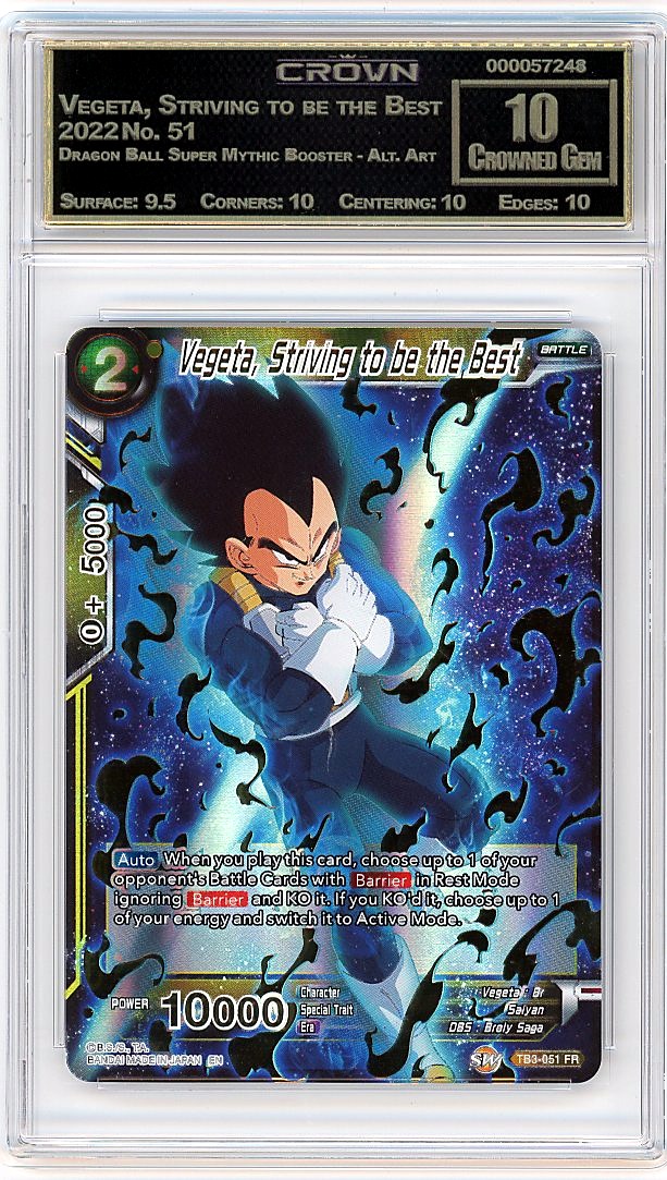 Vegeta, Striving to be the Best